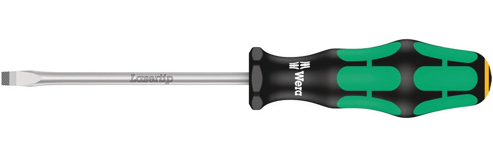 Wera Kraftform Plus – Serie 300 334 Sleuf schroevendraaier, garage kling, 0.8 X 5 X 100 MM