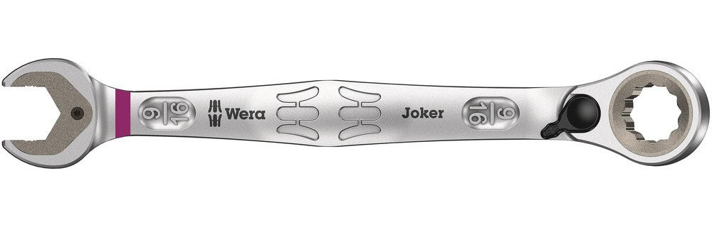 Wera 6001 Joker Switch Steek- en ringrat 6001 Joker switch imperial, 9/16&quot; X 187 MM