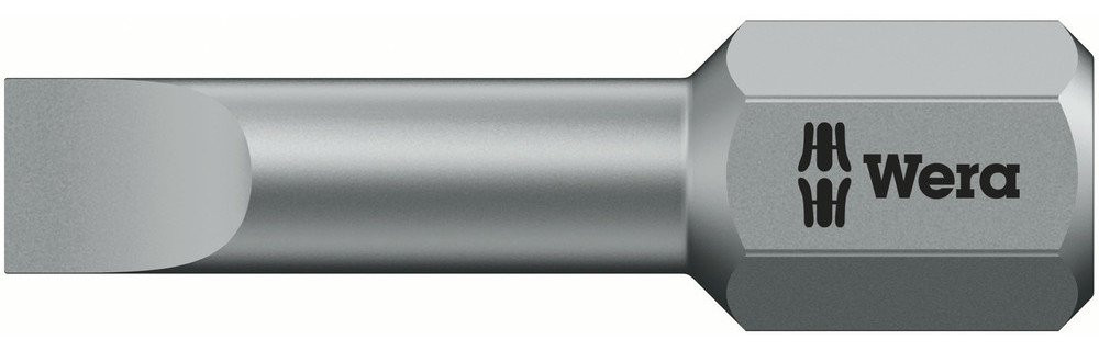 Wera Bits voor Sleufschroeven 800/1 TZ sleufschroeven bits, 0.8 X 5.5 X 25 MM