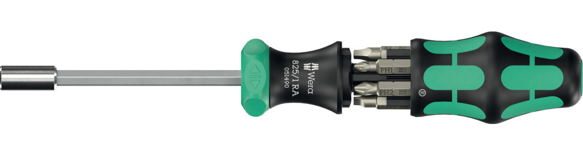 Wera Kraftform Kompakt met ratelfunctie Kraftform Kompakt 27 ra 2, 6-delig