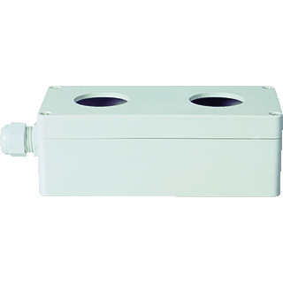 Werma 975 behuizing opbouw grijs voor signaleringsapparaat 97581507