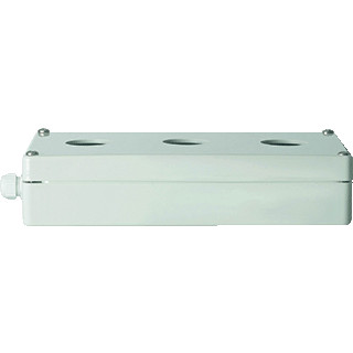 Werma 975 behuizing opbouw grijs voor signaleringsapparaat 97581508