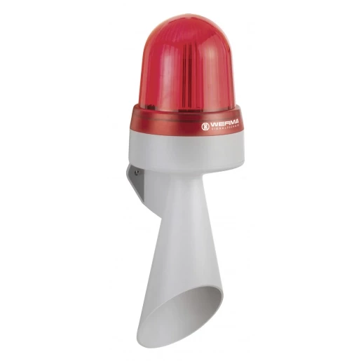 Werma Combination Led Hoorn WM continue 24vac/DC RD