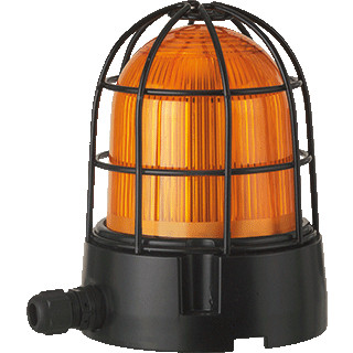 Werma Led permanente lamp-bodemmontage-12-50VDC oranje