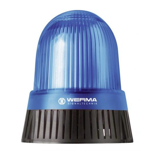 Werma Led sirene-bodemmontage-32 tonen 115-230vac blauw