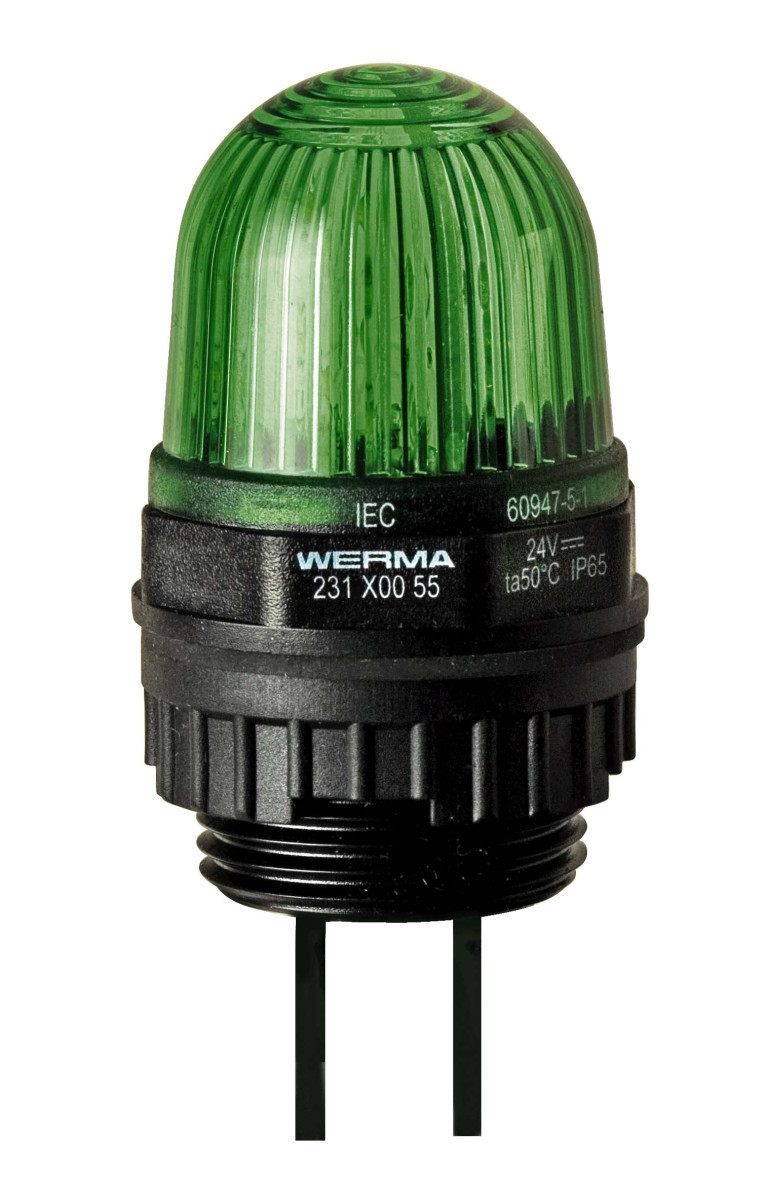 Werma Optical Micro Led inbouw lamp eco 24VDC GN
