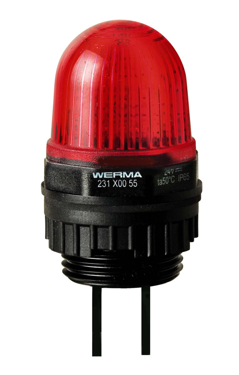 Werma Optical Micro Led inbouw lamp eco 24VDC RD