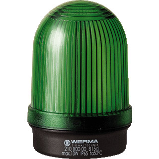 Werma Permanente lamp-bodemmontage-12-240vac/DC groen