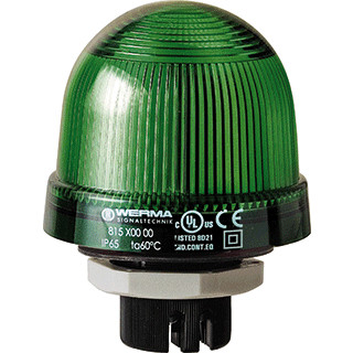 Werma Permanente lamp-inbouwmontage-12-240vac/DC groen