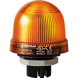 Werma Permanente lamp-inbouwmontage-12-240vac/DC oranje