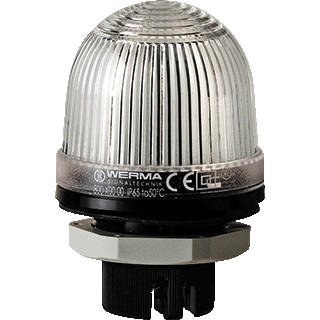 Werma Permanente lamp-inbouwmontage-12-240vac/DC transparant