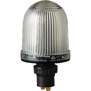 Werma Permanente lamp-inbouwmontage-12-48vac/DC transparant