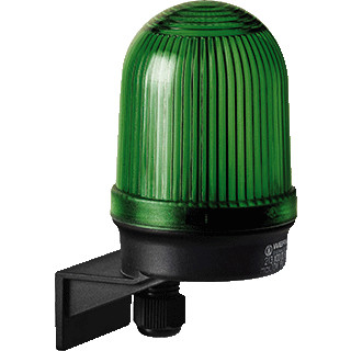 Werma Permanente lamp-zijdelingse montage-12-240vac/DC groen