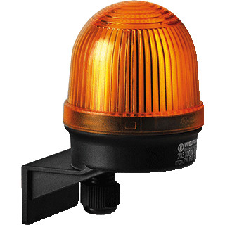 Werma Permanente lamp-zijdelingse montage-12-240vac/DC oranje