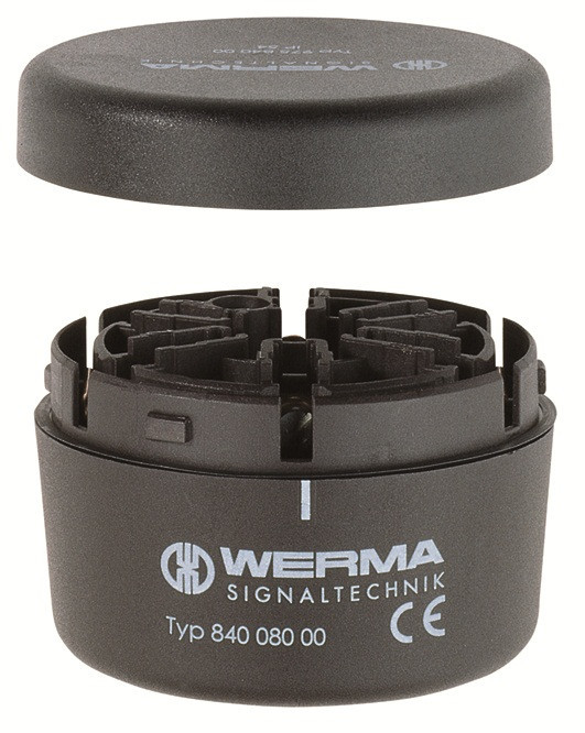 Werma SignalTower Aansluitelement RM 12-230vac/DC BK