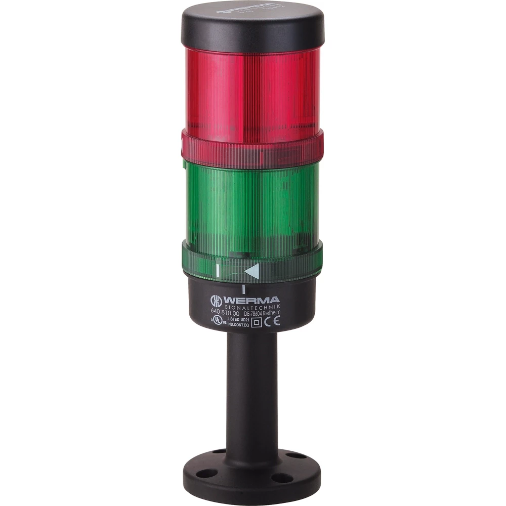 Werma SignalTower Signaalzuil KS71 RM 24vac/DC GN/RD