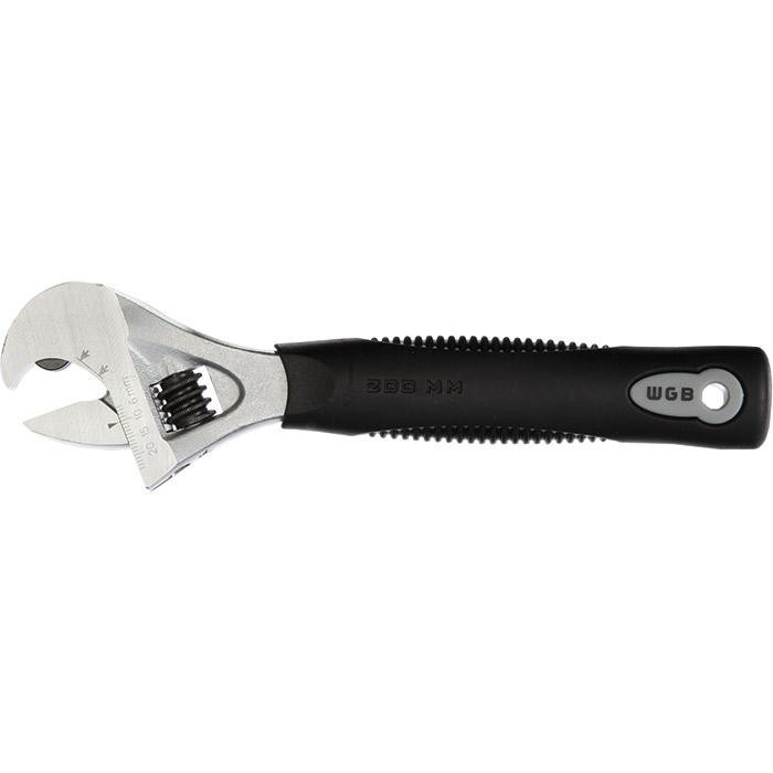WGB Handgereedschap Verstelbare moersleutel met ratelfunctie 200MM SW 24MM