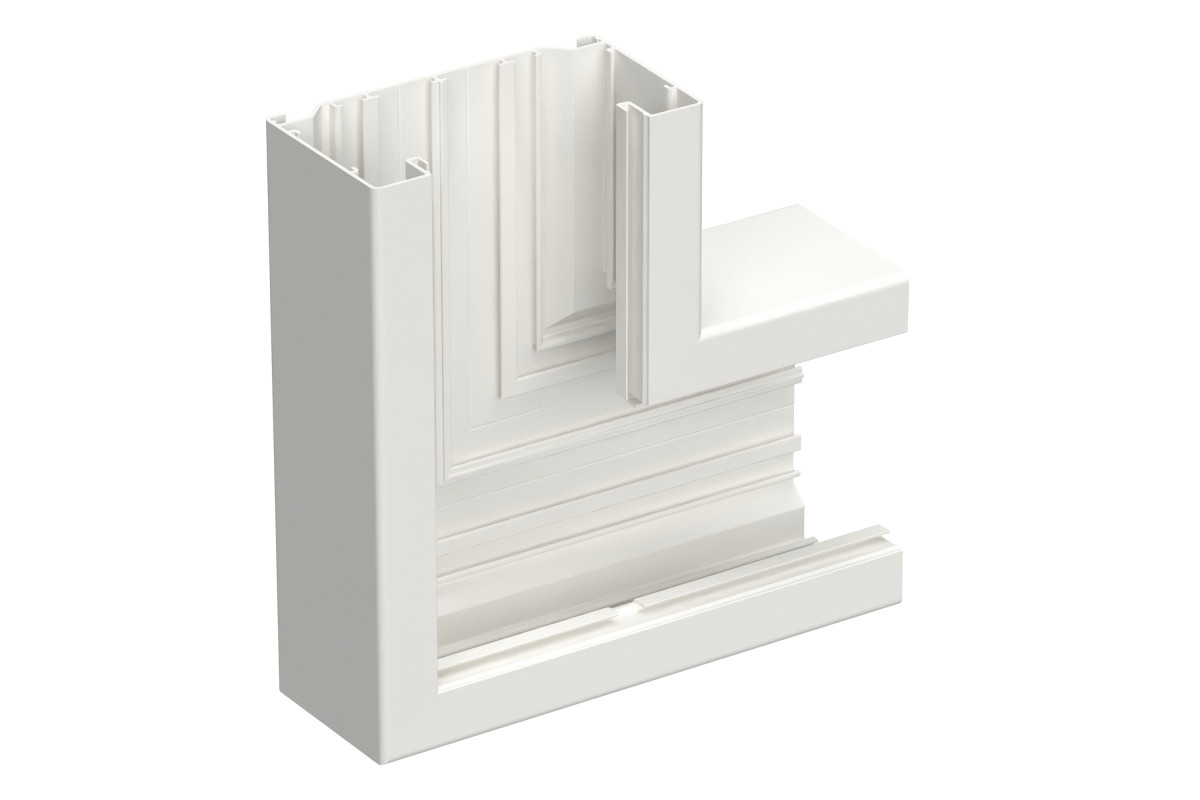 WGX-A vert. hoekstuk 120/65 ral9003