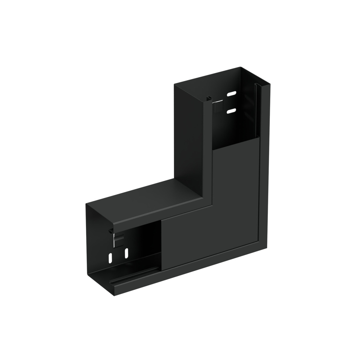 WGX Vert. hoekstuk +D lsu-110/72 R9017/30