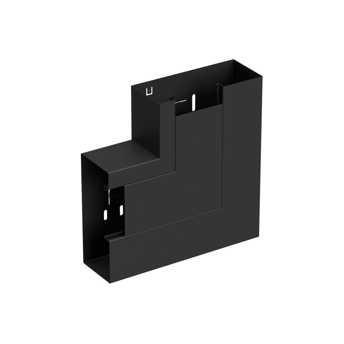 WGX Vert. hoekstuk +D lsu-170/72 R9017/30