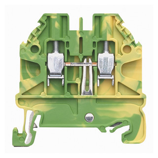 Wieland WT aardrijgklem 0,5-2,5MM groen/geel