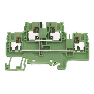 Wieland WTP verbindingsrijgklem 0,2-4MM² eendr. 0,2-4MM² meerdr. groen/geel