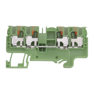 Wieland Aardrijgklem 0,2-4MM groen/geel