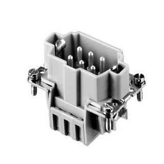 Wieland Binnenwerk stekerdeel 6 polig+pe veerklem