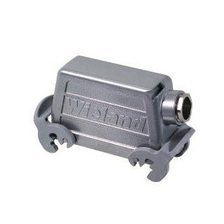 Wieland Revos behuizing rechthoekige connectoren ip54 B57MM H76MM stekkerbehuizing zij