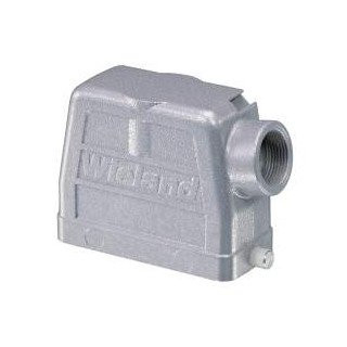 Wieland Revos behuizing rechthoekige connectoren ip54 B43MM H76MM stekkerbehuizing zij