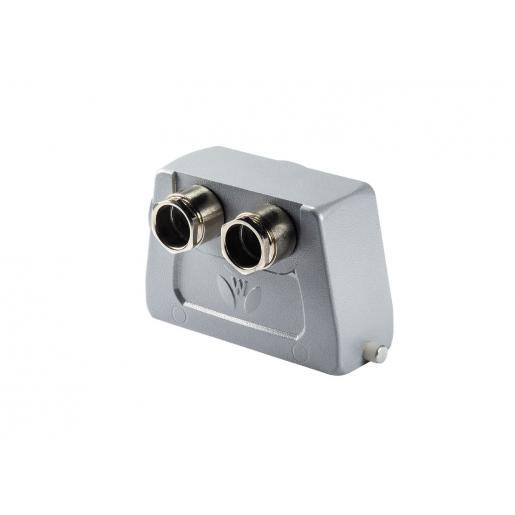 Wieland Revos behuizing rechthoekige connectoren ip54 B43MM H76MM stekkerbehuizing