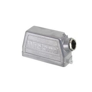 Wieland Revos behuizing rechthoekige connectoren ip54 B43MM H70MM stekkerbehuizing zij