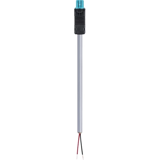 Wieland Bst14i2 kabel F 0,5MM2 0,5M pastelblauw LS0H 70°C