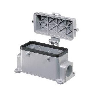 Wieland Revos behuizing rechthoekige connectoren ip54 B52MM H54,5MM aanbouwbehuizing zij