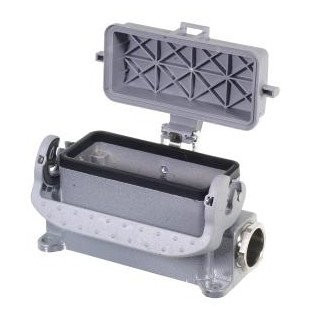 Wieland Revos behuizing rechthoekige connectoren ip54 B57MM H57MM aanbouwbehuizing tweezijdig