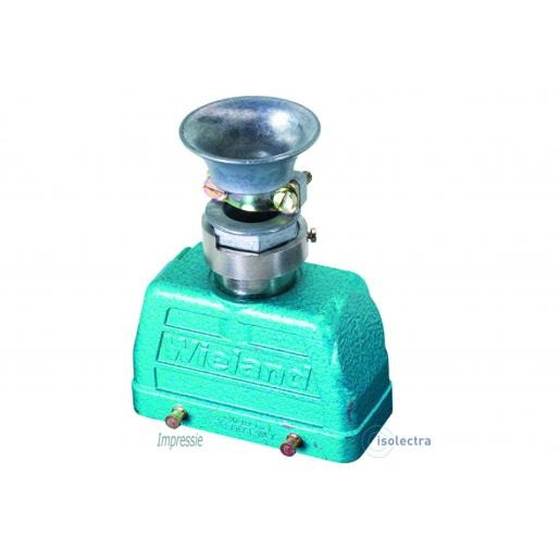 Wieland Revos behuizing rechthoekige connectoren ip54 B43MM H53MM stekkerbehuizing zij
