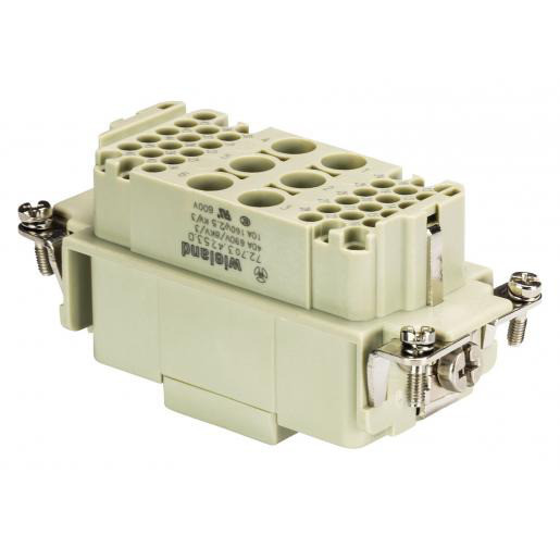 Wieland Female insert pow buc 6/36 de