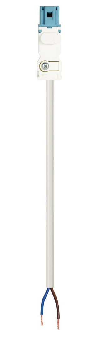 Wieland GST15I2 Gst15i2 Aansluitsnoer male 1,5MM² 0,5 meter eca LS0H pastelblauw