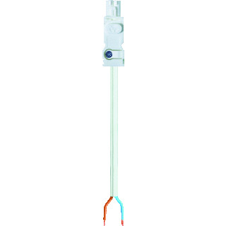 Wieland Gst15i2 patchkabel gebouwinstallatie 2P contrastekker (female) vrij kabeluiteinde 8000MM