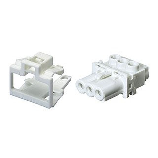 Wieland GST15 apparatuuraansluiting voor insteekbare gebouwinstallatie 3P female recht