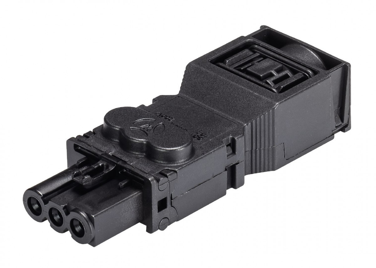 Wieland GST15I3 Gst15i3s Connector female 3-polig zwart