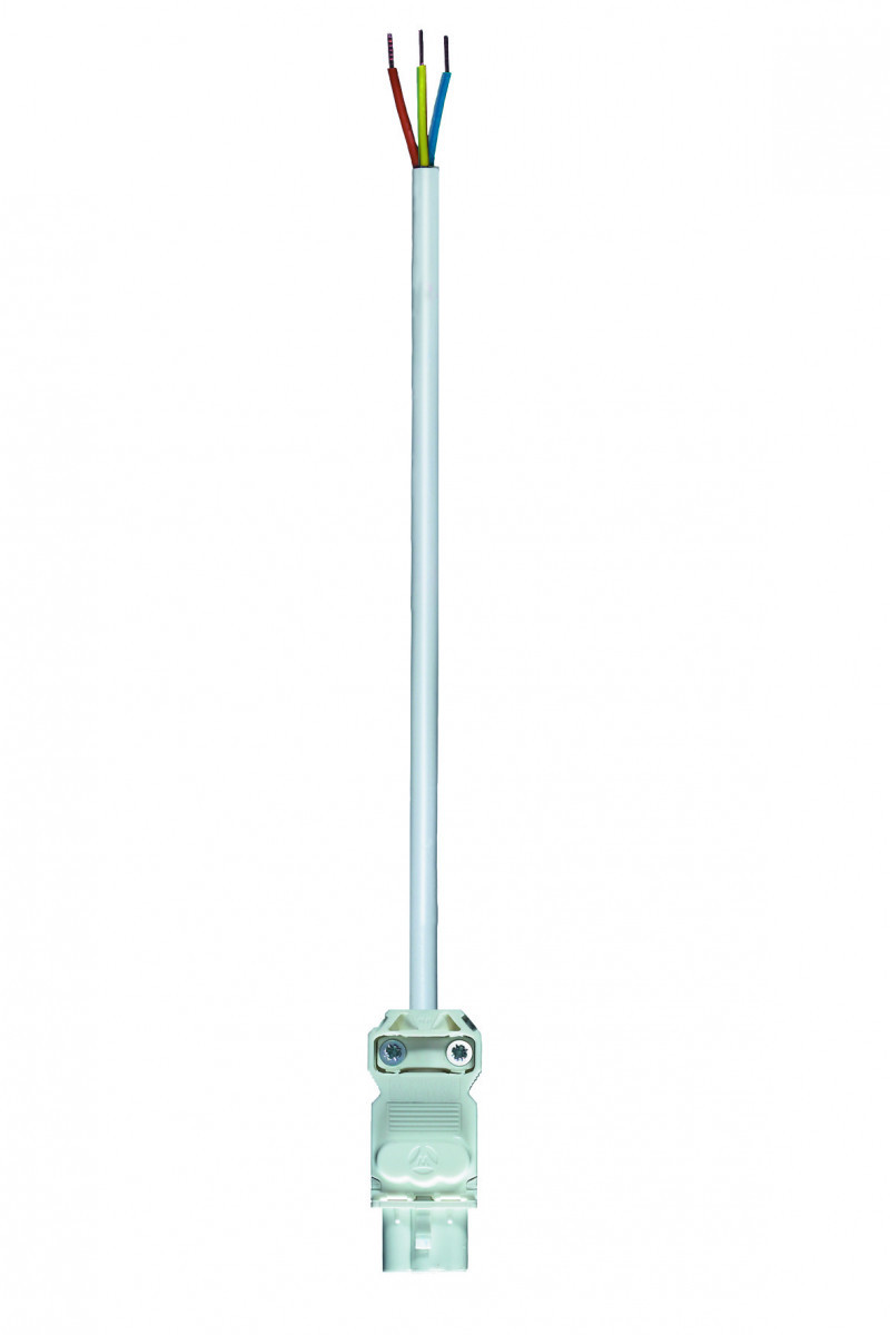 Wieland Gst15i3 patchkabel gebouwinstallatie 3P contrastekker (female) vrij kabeluiteinde 500MM