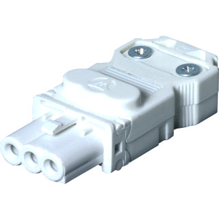 Wieland Gst15i3 kabelsteker female wit schroef