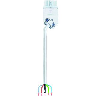 Wieland Gst15i5 patchkabel gebouwinstallatie 5P contrastekker (female) vrij kabeluiteinde 6000MM gst15i5ksbx15hv60sw