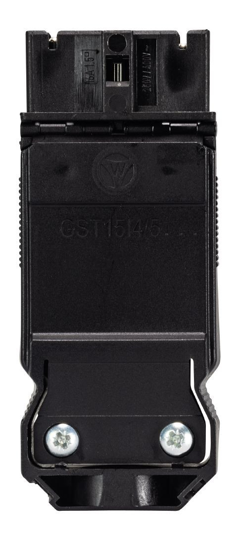Wieland GST15I5 Stekerdeel Met trekontlasting gst15i5s S1 ZR1W zwart