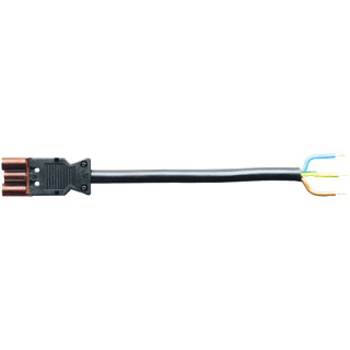 Wieland Gst18i3 patchkabel gebouwinstallatie 3P stekker vrij kabeluiteinde 3000MM