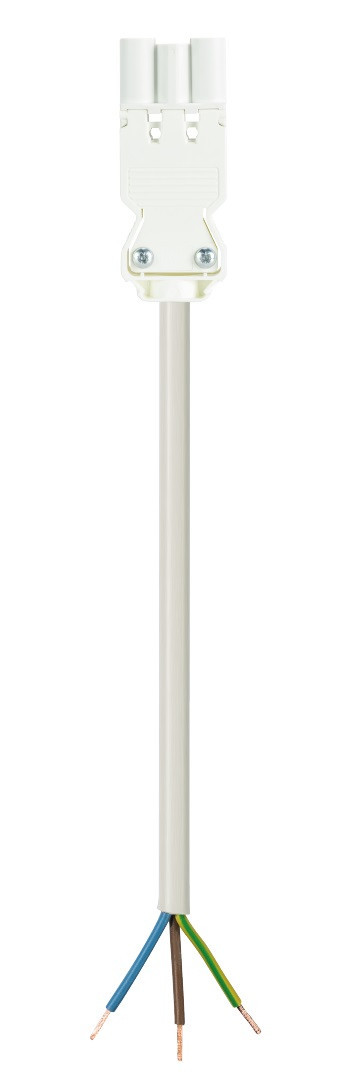 Wieland GST18i3 Gst18i3 Aansluitsnoer male 1,5MM² 7 meter dca wit