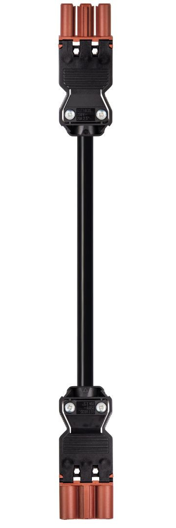 Wieland GST18I3 Gst18i3 Koppelsnoer 1,5MM² 10 meter dca bruin