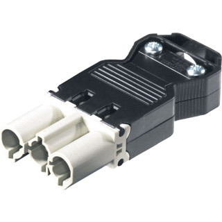 Wieland Gst18i3 kabelsteker male grijs schroef