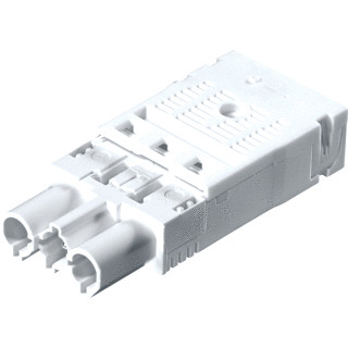 Wieland Gst18i3 kabelsteker male wit veer